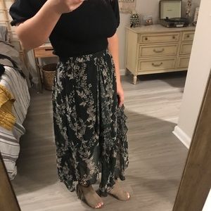 BCBG Floral Skirt